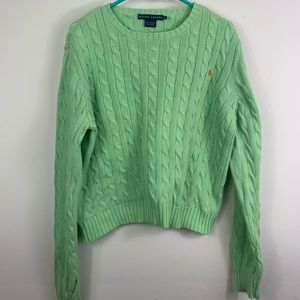 Ralph Lauren Women’s Cable Knit Pullover Sweater